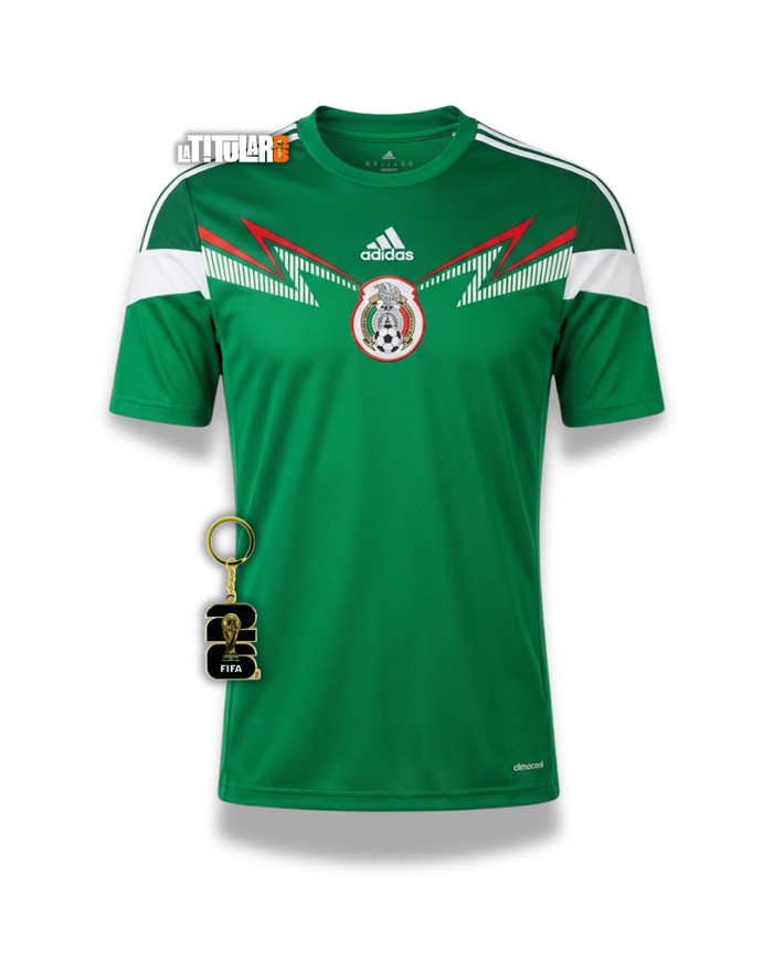 México Camiseta Local 2014 - Retro