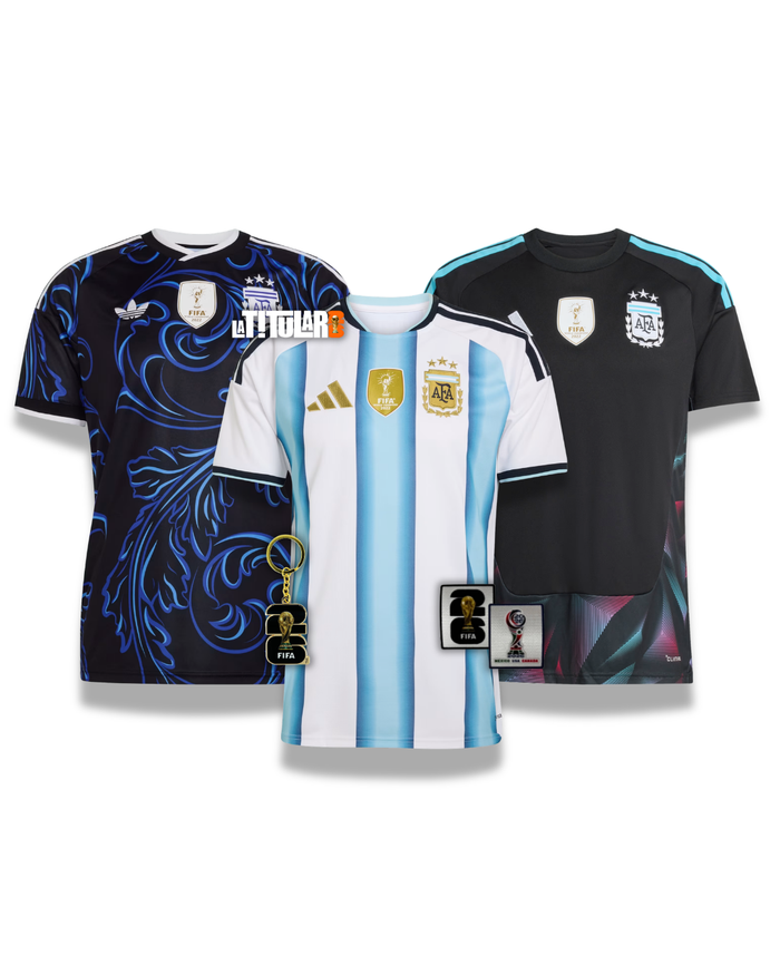 COMBO Argentina Camisetas 2026 (Local e Visitante)