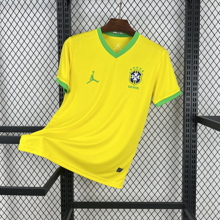Brasil Camiseta 2025/26 - Yellow Jordan Edición Especial