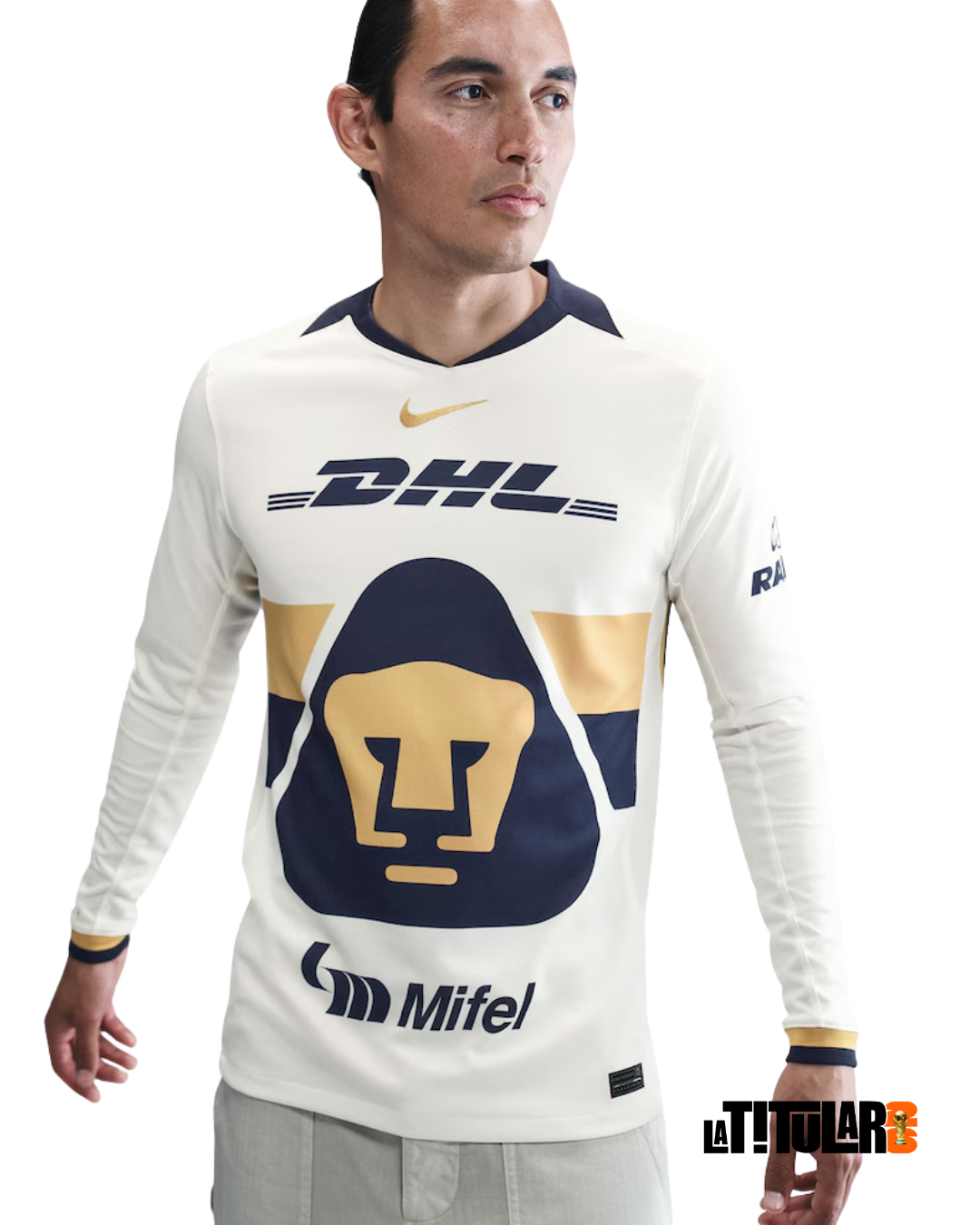 Pumas UNAM Local Manga Larga 2025/2026