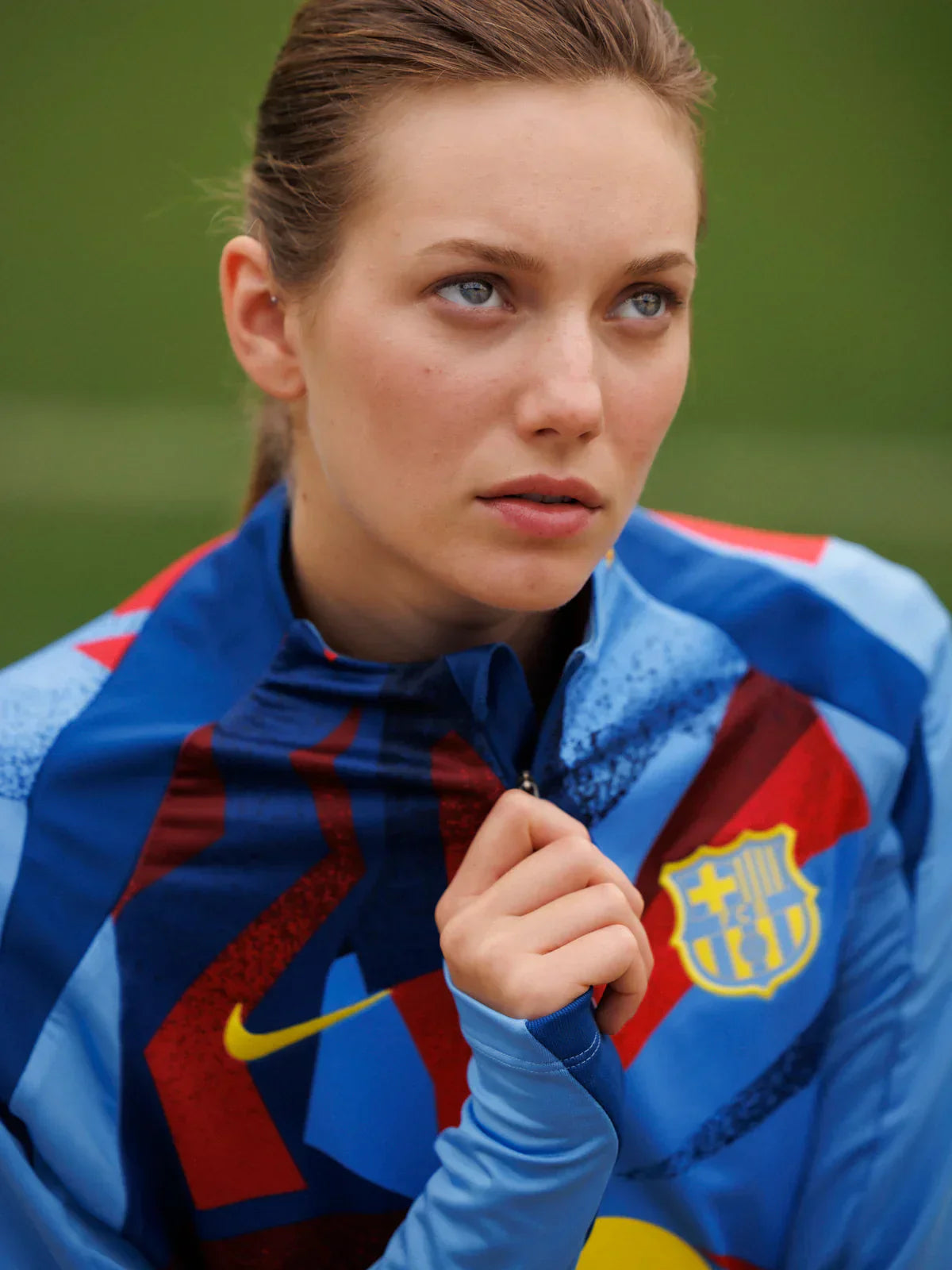 Barcelona Cuarta Sudadera de Partido 2025/26 - Mujer