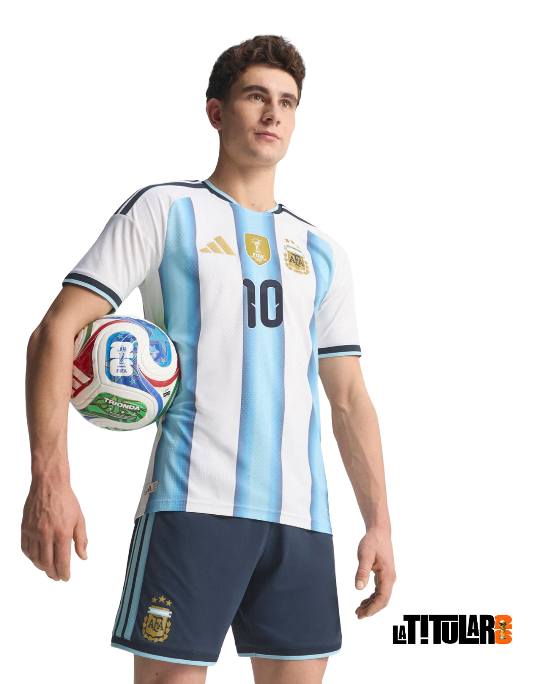 Argentina Mundial Camiseta Local 2026 #10 MESSI - Versión Jugador
