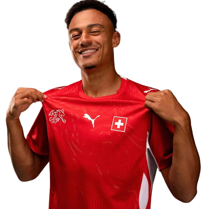 Suiza Camiseta Local Mundial 2026 - Versión Jugador