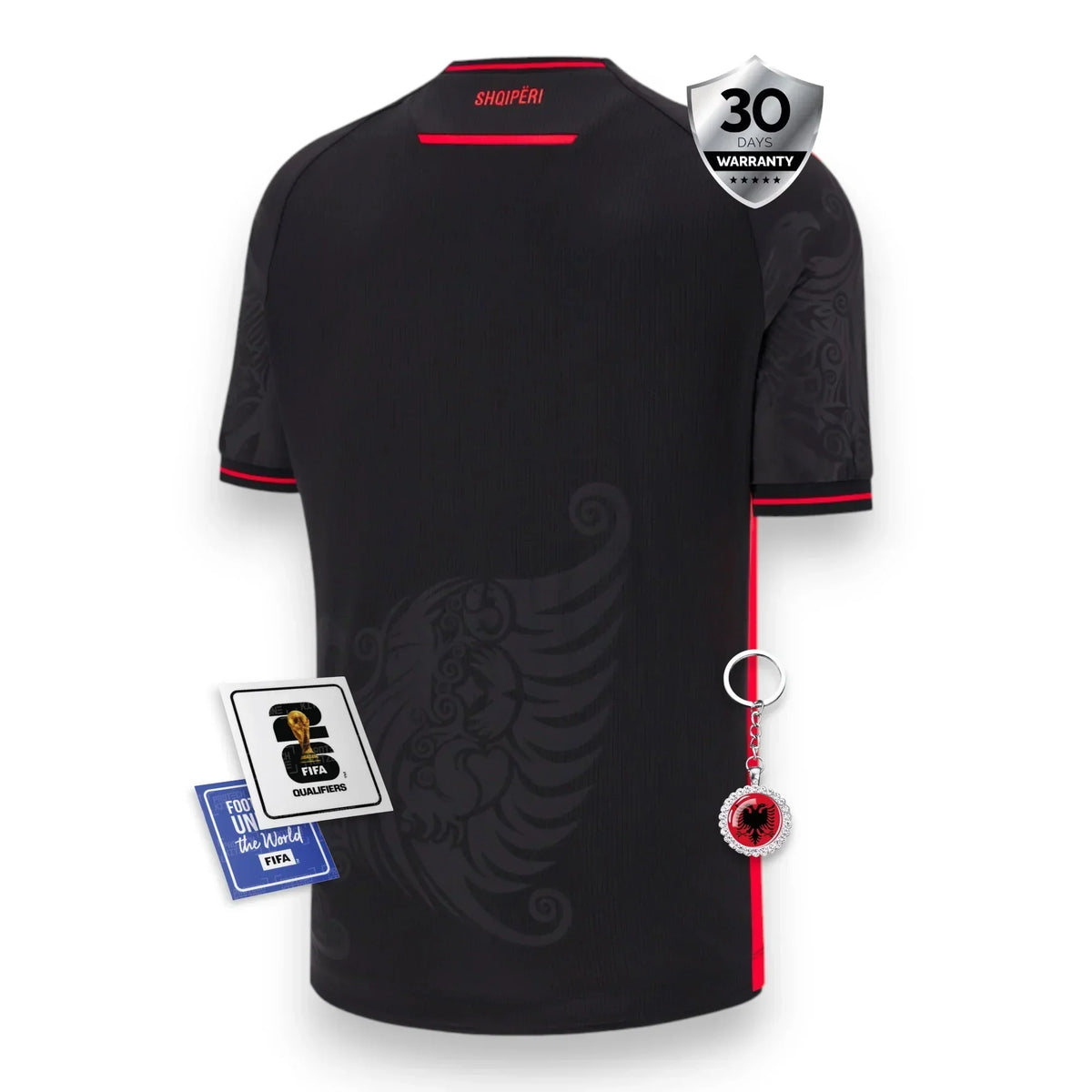 Albânia Tercera Camiseta 2025/26