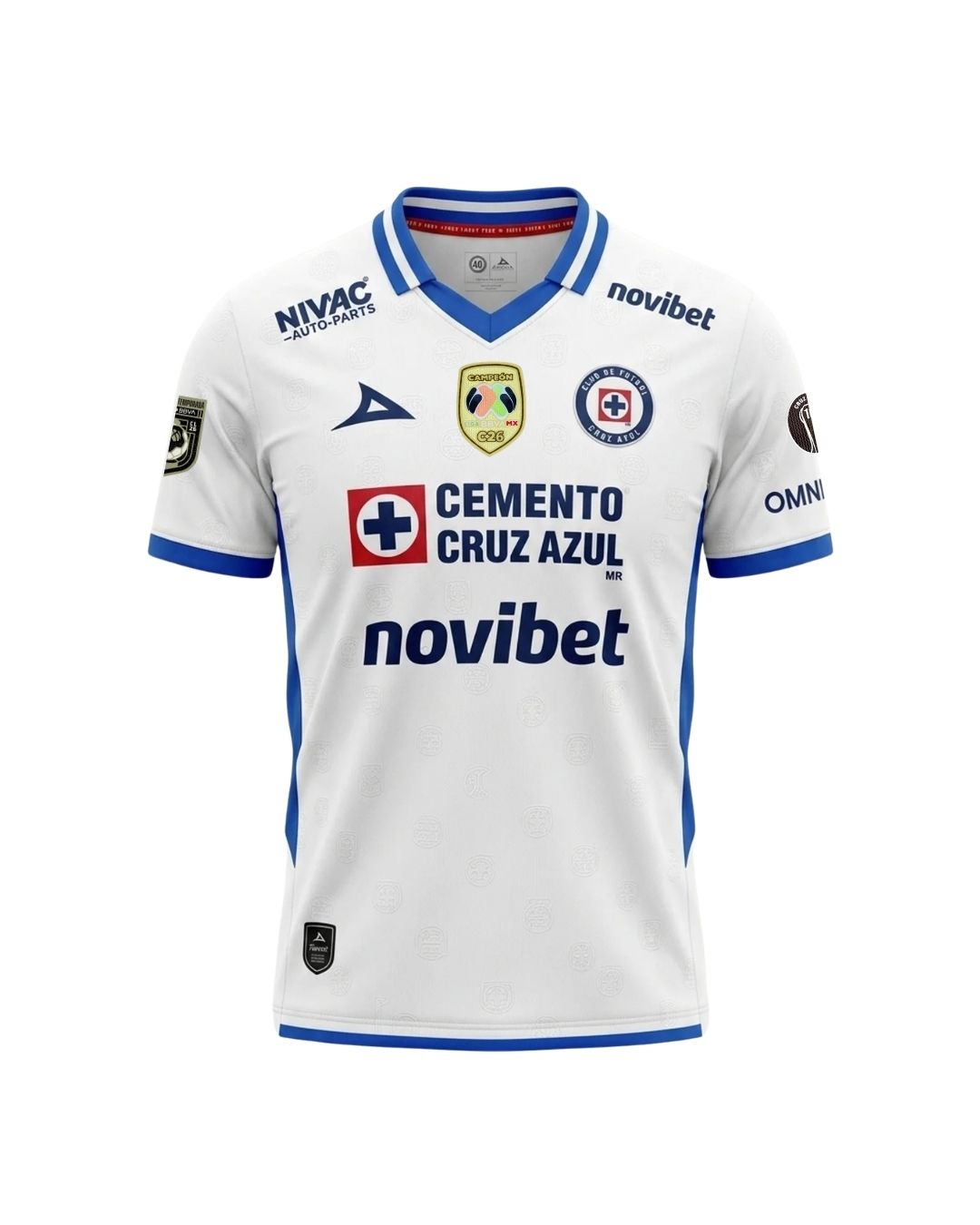 Cruz Azul Camiseta Visitante 2026/27 - Campeón