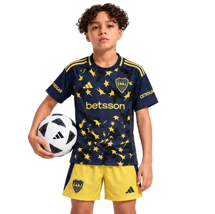 Boca Juniors Tercera Camiseta 2025/26 - Niños