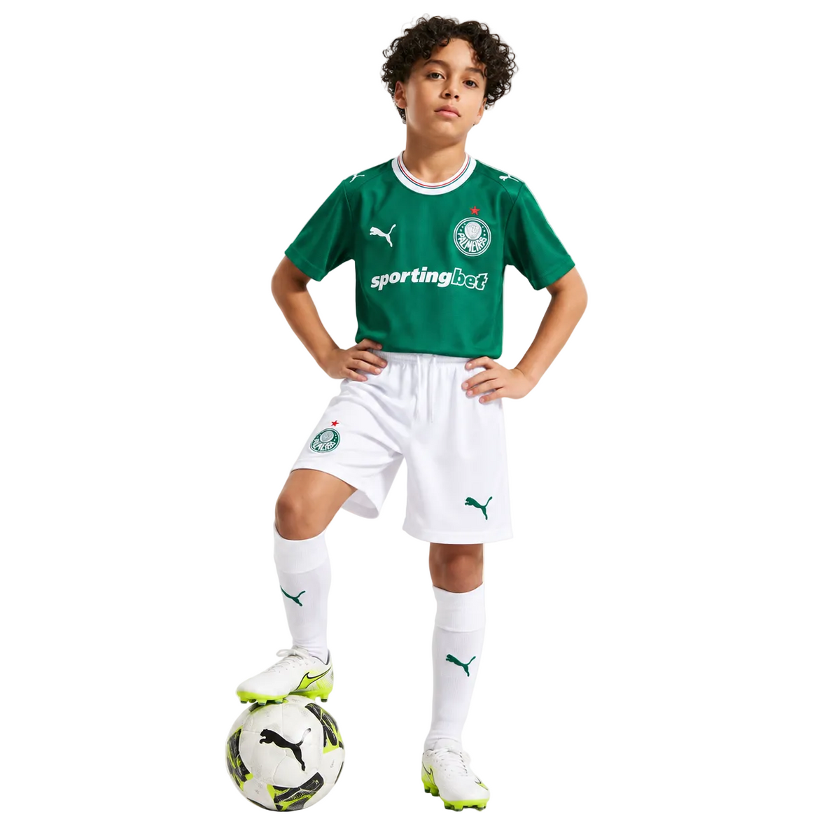 Palmeiras Camiseta Local 2025/26 - Niños