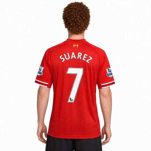 Liverpool Camiseta Local Luis Suarez #7 2013/14 - Retro