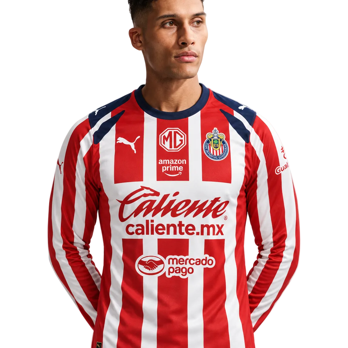 Chivas Guadalajara Camiseta Local 2025/26 - Manga Larga