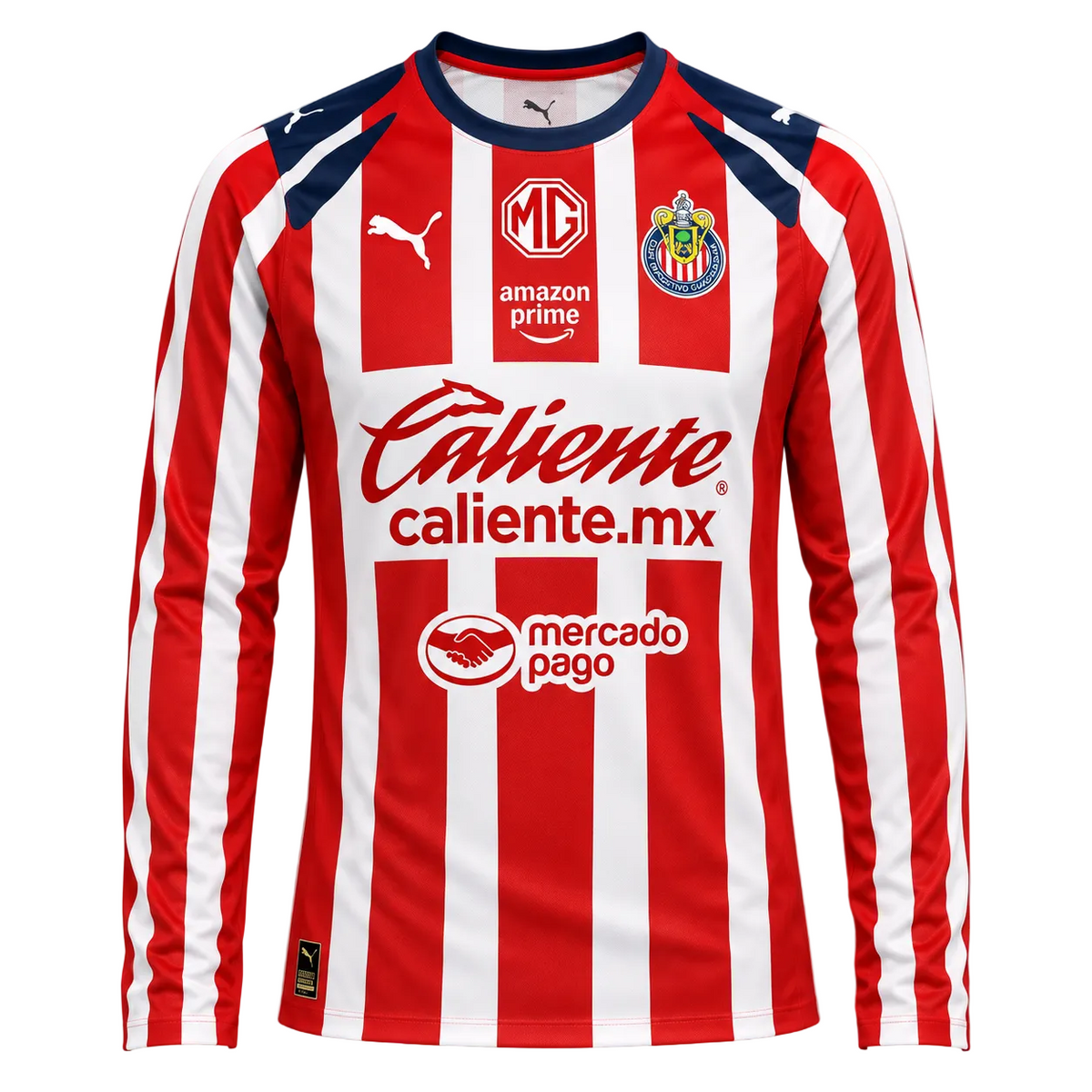Chivas Guadalajara Camiseta Local 2025/26 - Manga Larga