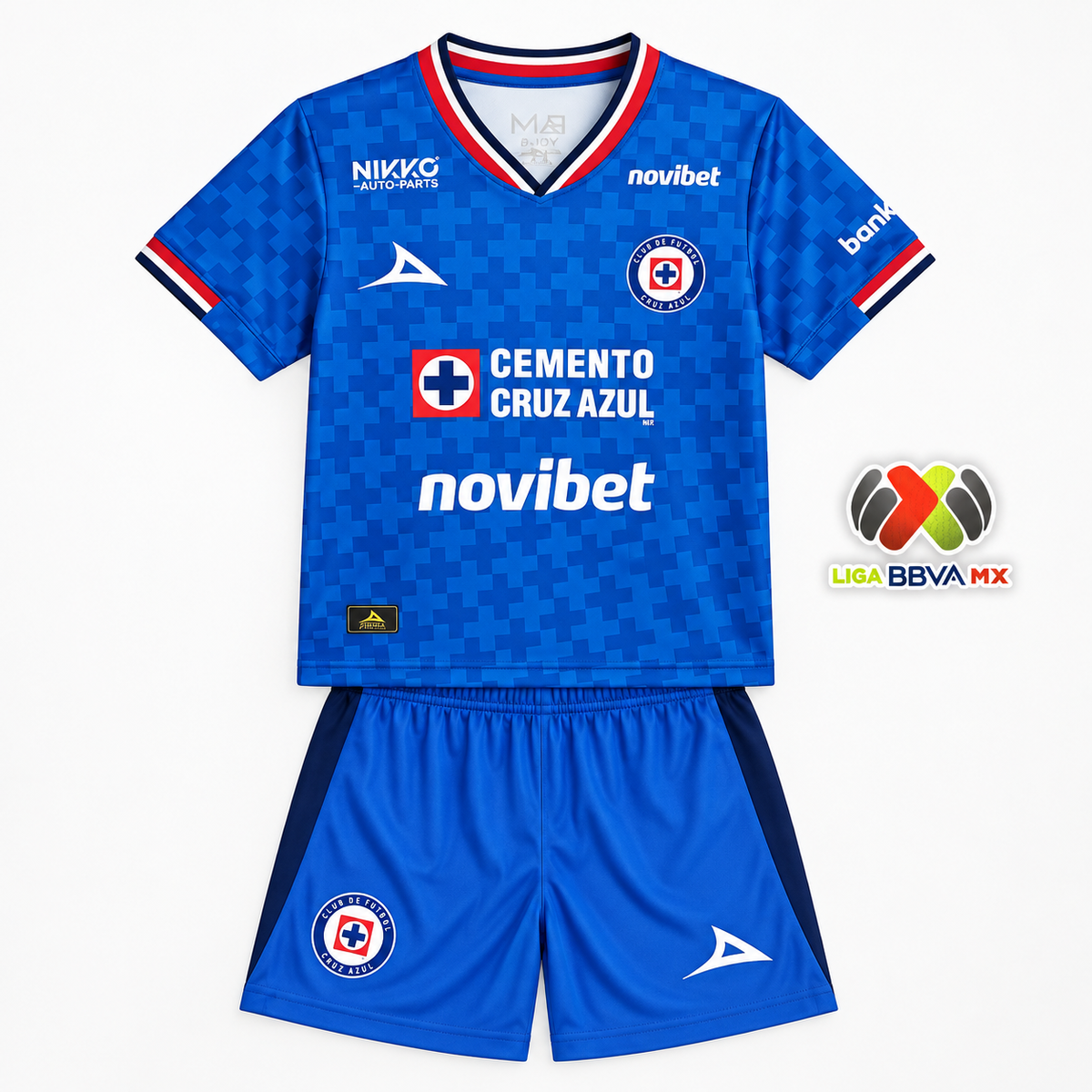 Cruz Azul Camiseta Local 2025/26 - Niños