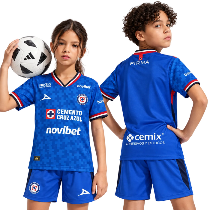 Cruz Azul Camiseta Local 2025/26 - Niños