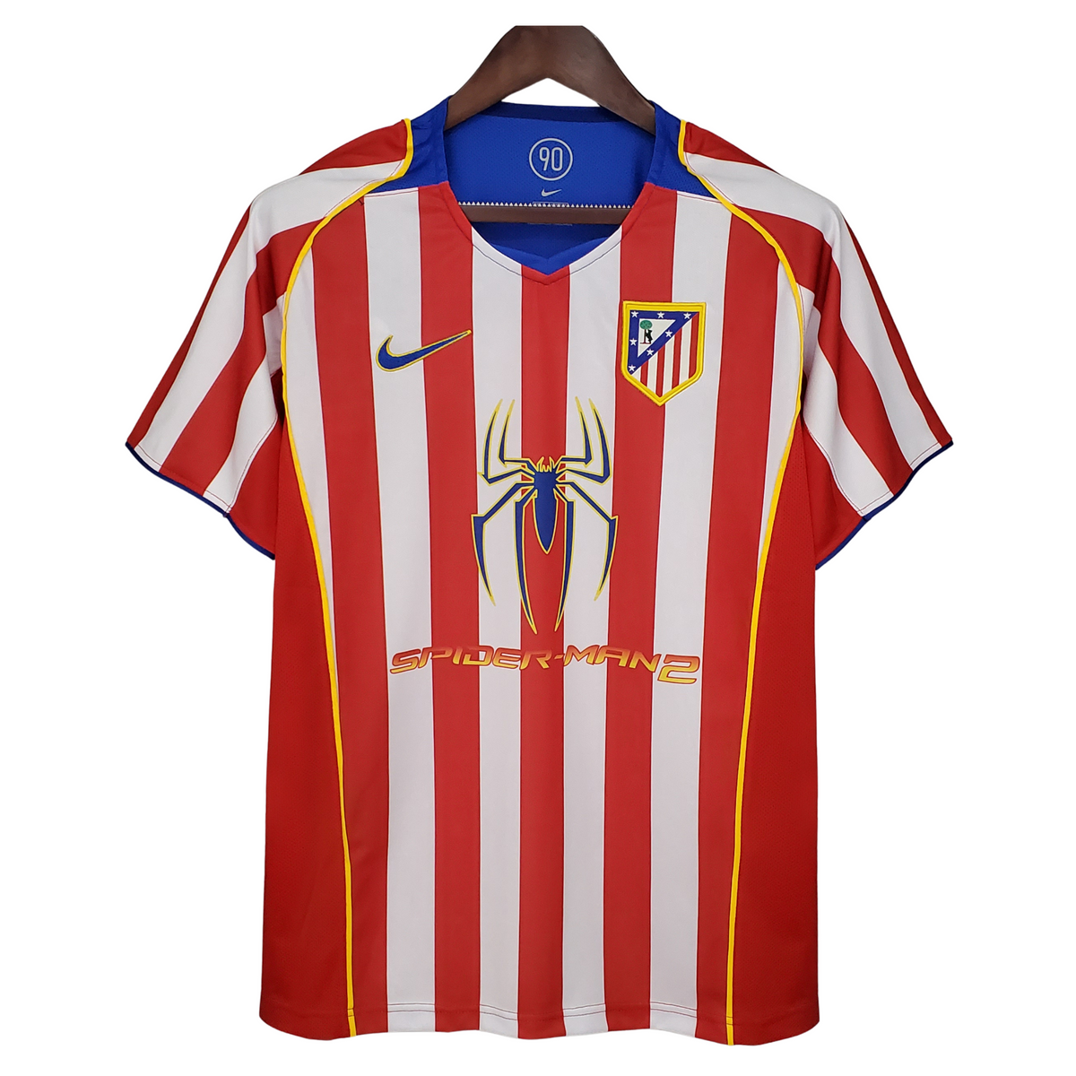 Atletico Madrid Camiseta Local 2004/05 - Retro