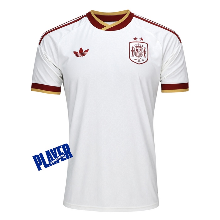 2 ESTRELLAS Camiseta Jugador Visitante de España 2026 — Campeones Del Mundial 2026