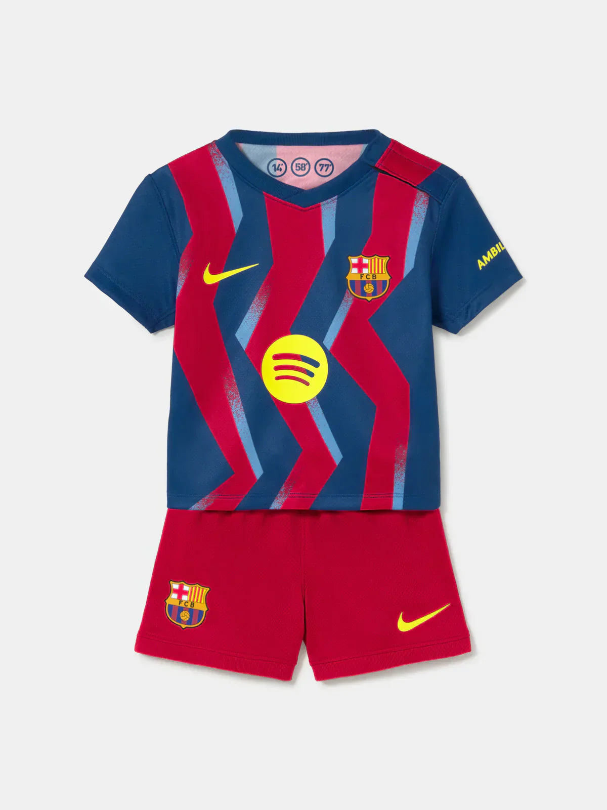 Barcelona Cuarta Camiseta 2025/26 - Beb