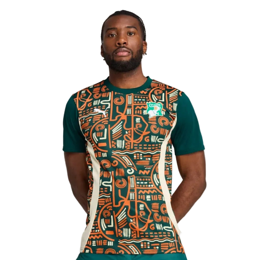 Costa de Marfil Camiseta Prepartido 2025/26