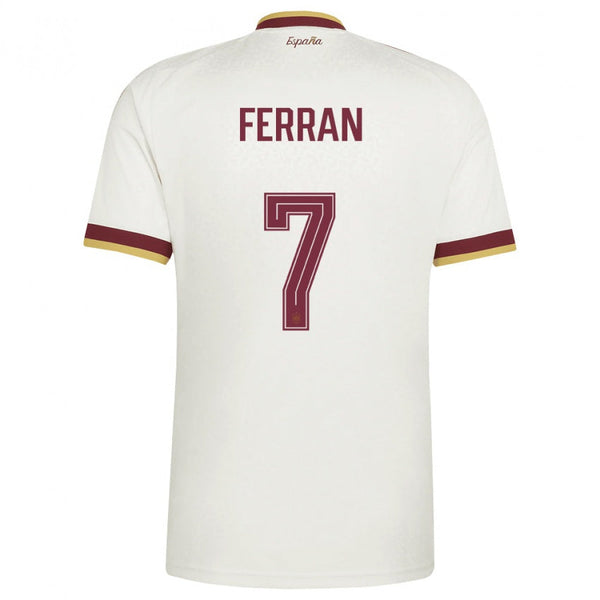2 ESTRELLAS Camiseta Visitante de España 2026 — #7 FERRAN