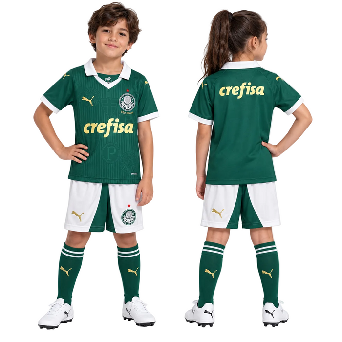 Palmeiras Camiseta Local 2024/25 - Niños