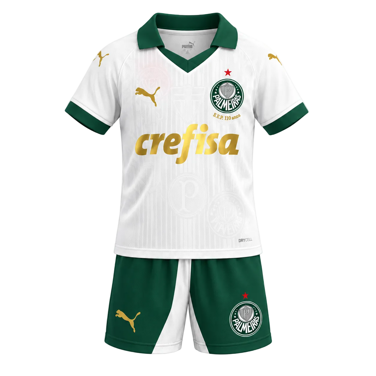 Palmeiras Camiseta Visitante 2024/25 - Niños