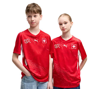 Suiza Camiseta Local Mundial 2026 - Niños