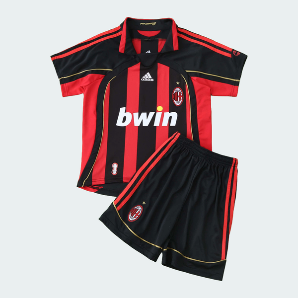 AC Milan Camiseta Local 2006/07 - Retro - Niños