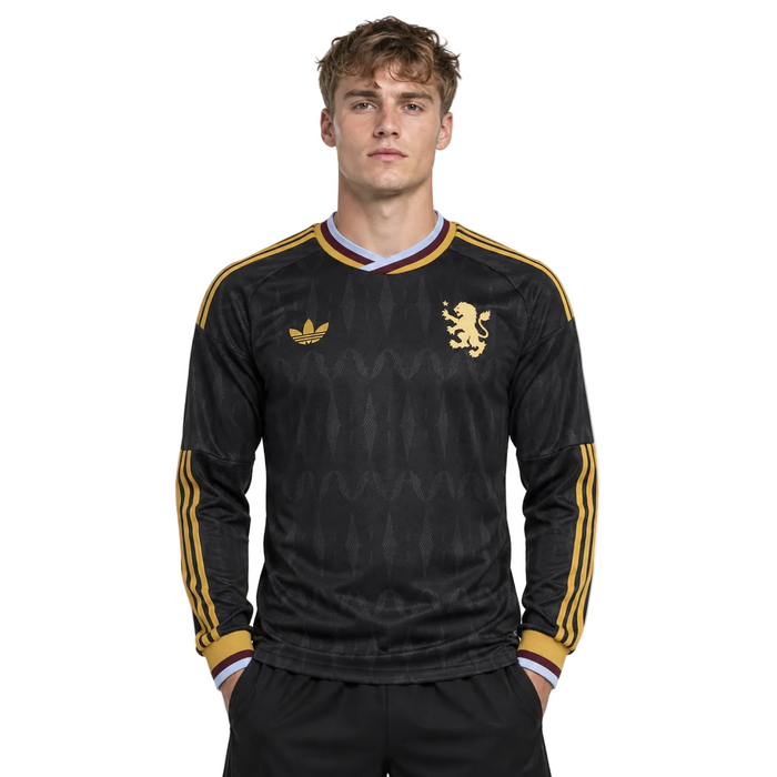 Aston Villa Camiseta Visitante 2026/27 - VersiĂłn Jugador - Manga Larga