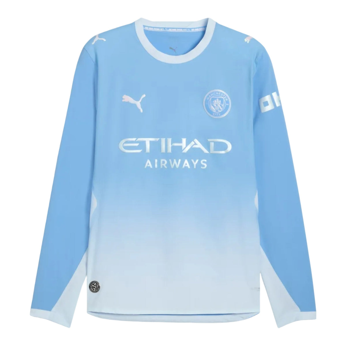 Manchester City Camiseta Local 2026/27 - VersiĂłn Jugador - Manga Larga