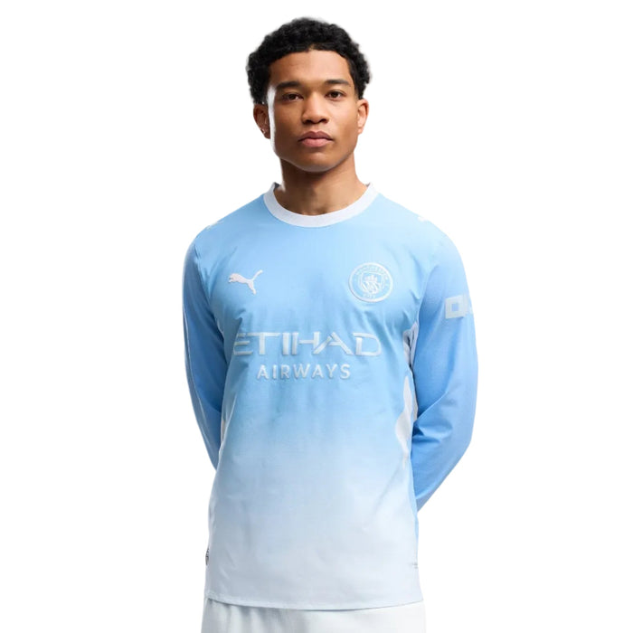 Manchester City Camiseta Local 2026/27 - VersiĂłn Jugador - Manga Larga