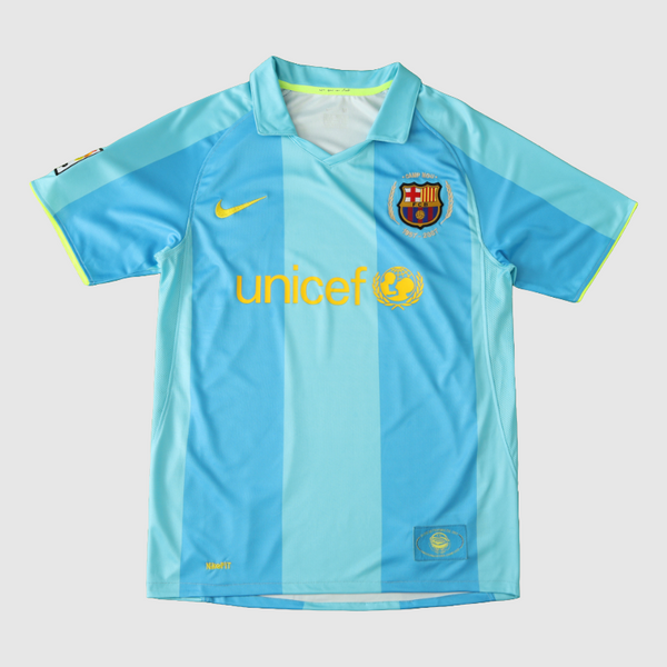 Barcelona Camiseta Visitante 2007/08 - Retro