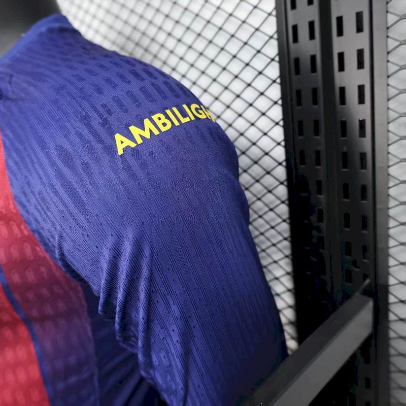 Barcelona Camiseta Local 2025/26 - Manga Larga