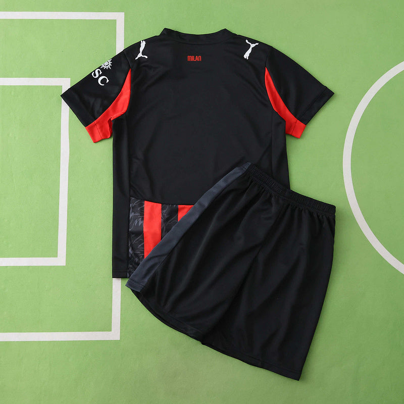 AC Milan Camiseta Local 2025/26 - Niños
