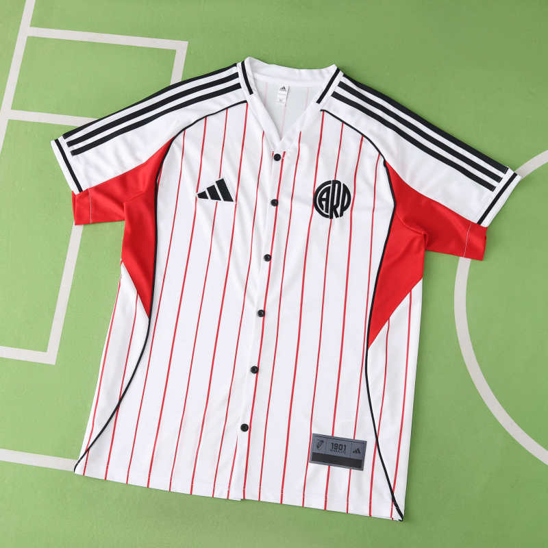 River Plate US Pack Full Camiseta - Button Baseball