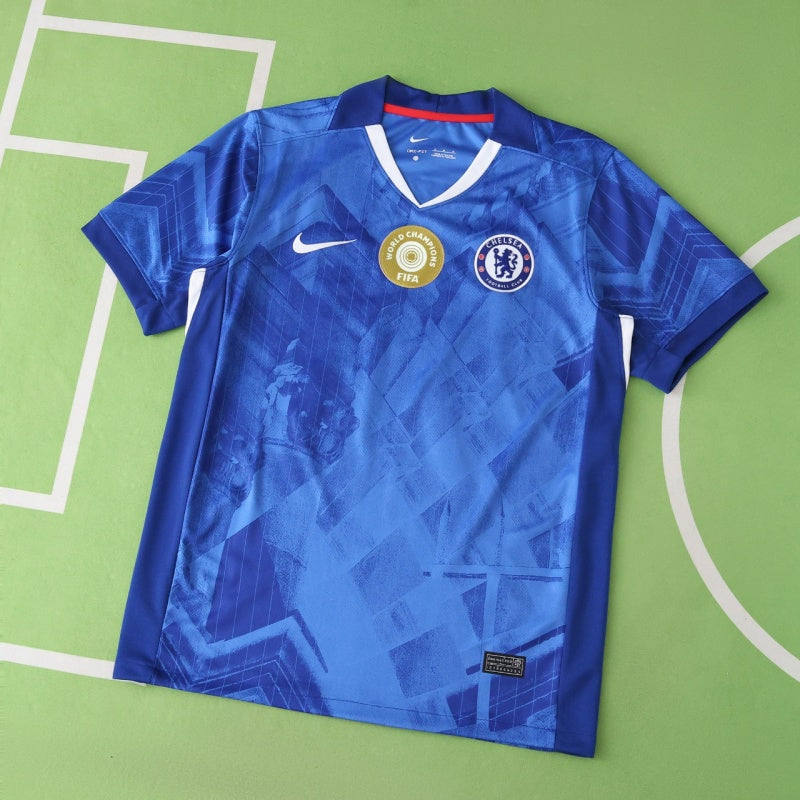 Chelsea Player con World Campeones Camiseta Local 2025/26 - Versión Jugador
