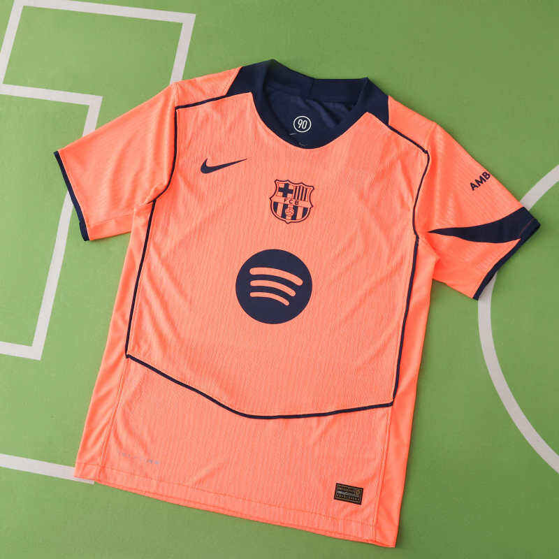 Barcelona Tercera Camiseta 2025/26 - Versión Jugador