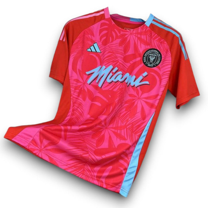 Inter Miami Rosa Roja Camiseta 2025/26 - Edición Especial