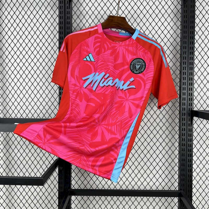 Inter Miami Rosa Roja Camiseta 2025/26 - Edición Especial