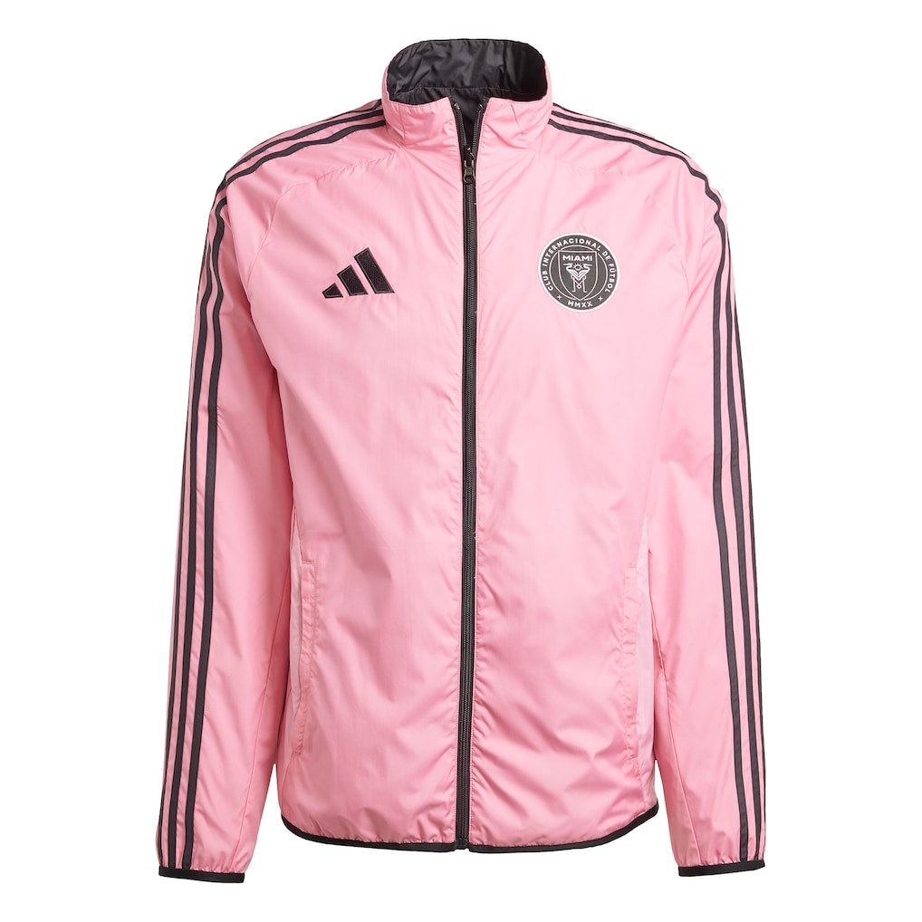 Inter Miami Rosa/Negra Anthem Reversible Full Chaqueta 2025 - Zip