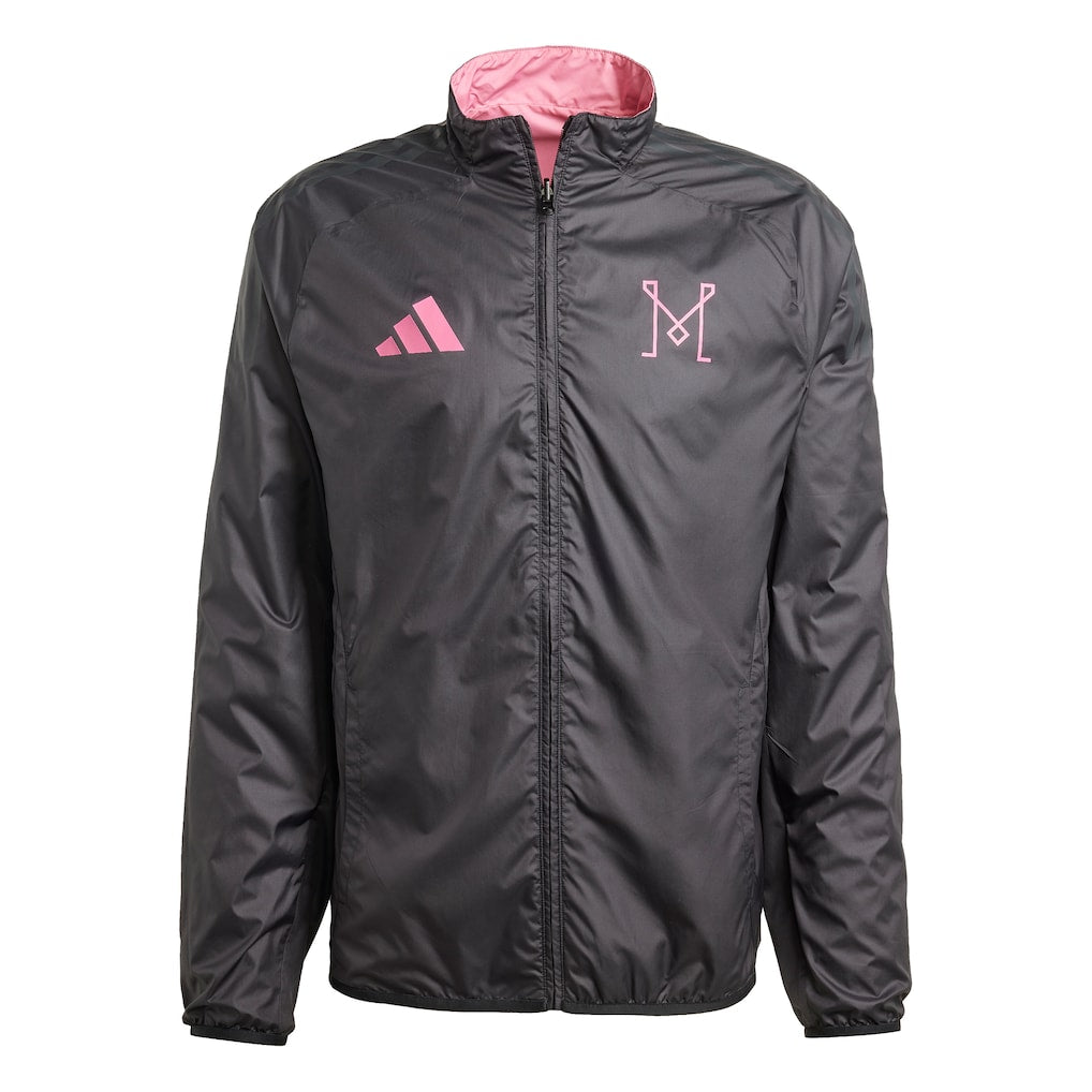 Inter Miami Rosa/Negra Anthem Reversible Full Chaqueta 2025 - Zip