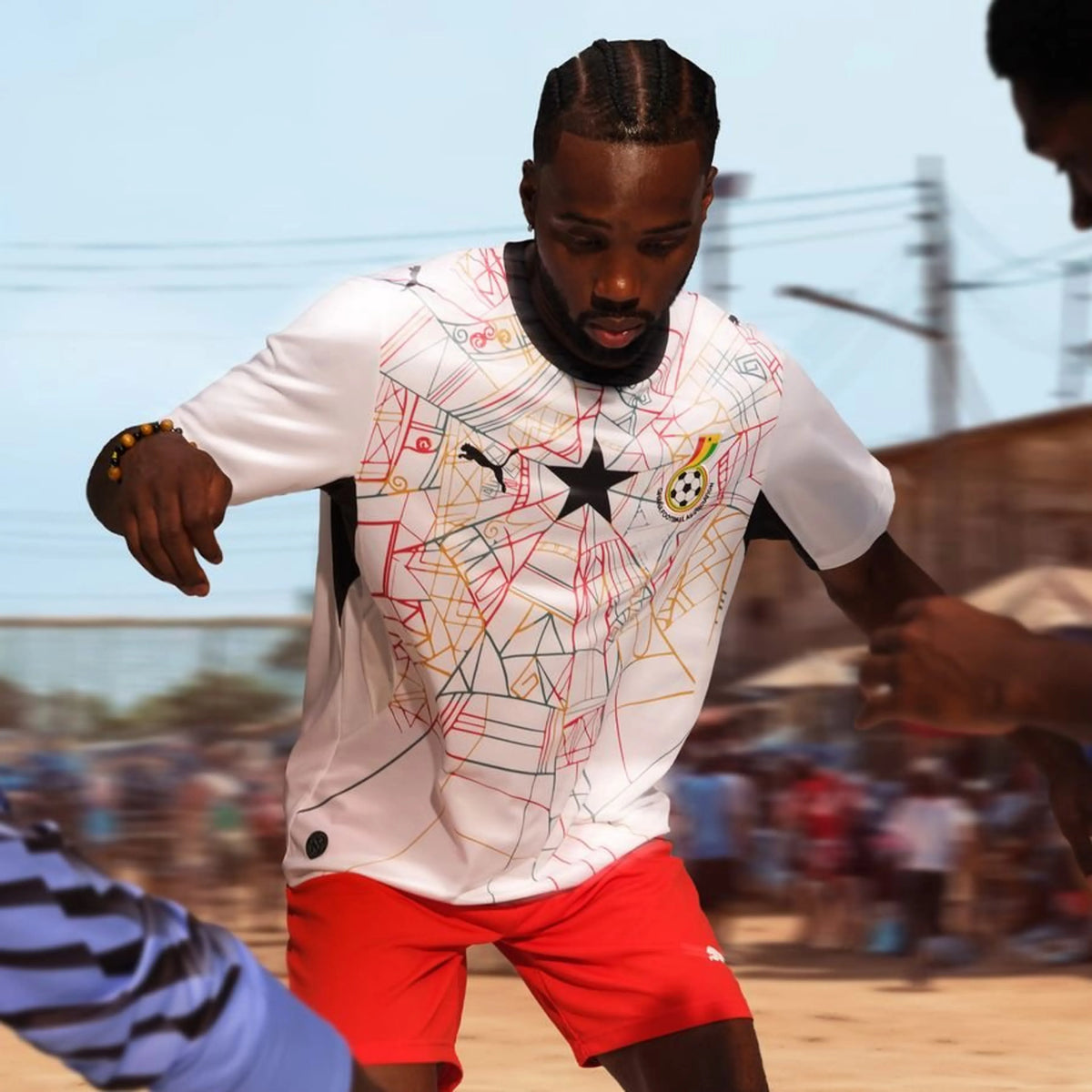 Ghana Player Mundial Camiseta 2026 - Versión Jugador