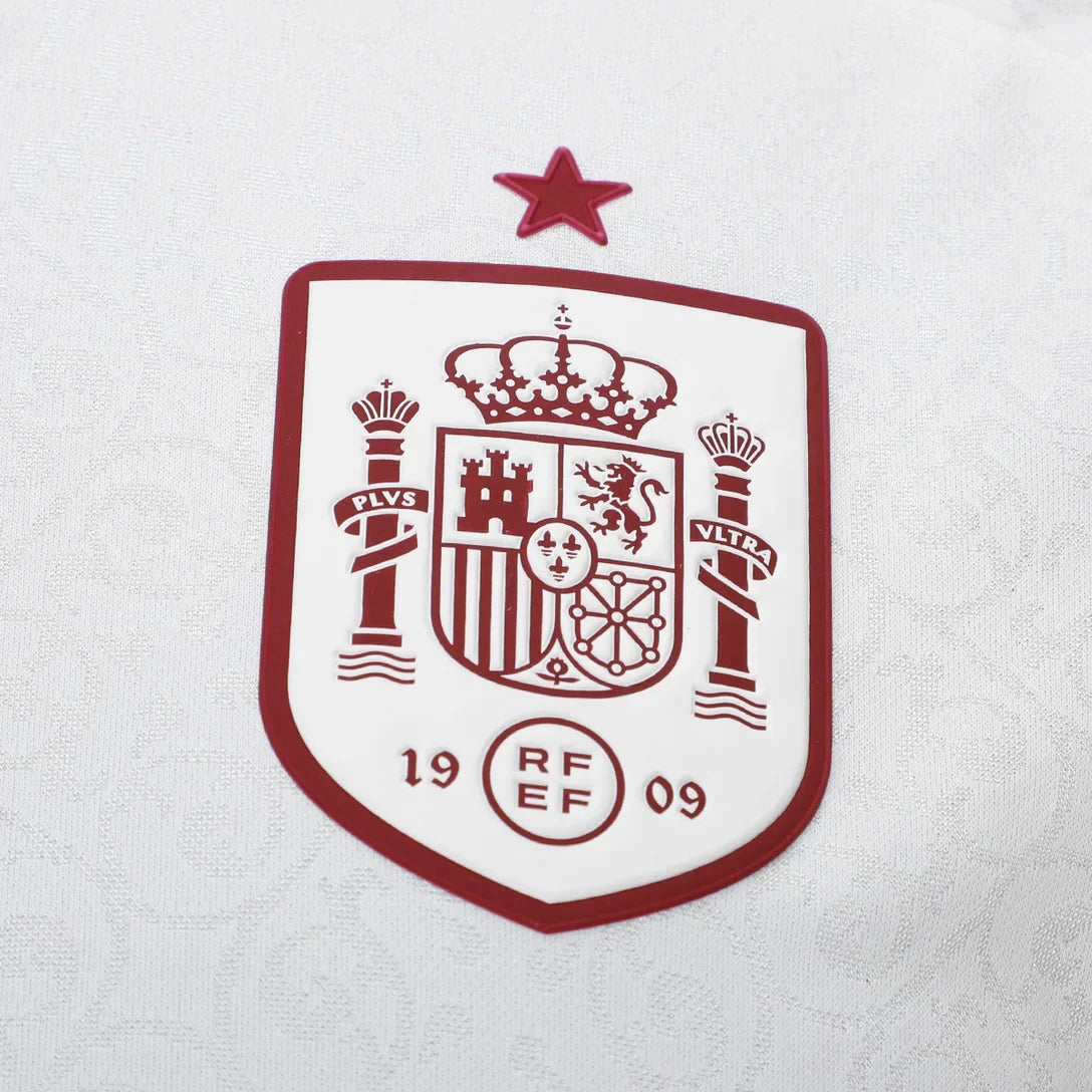 2 ESTRELLAS España Mundial Camiseta Visitante 2026 - Manga Larga