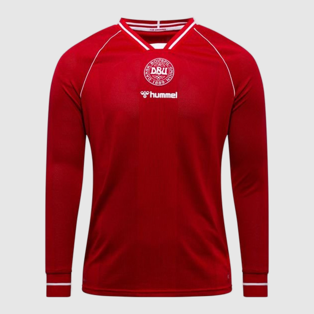 Dinamarca Camiseta Local 2026/27 - VersiĂłn Jugador - Manga Larga