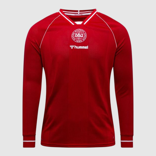 Dinamarca Camiseta Local 2026/27 - VersiĂłn Jugador - Manga Larga