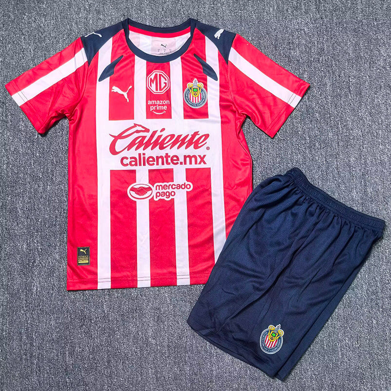 Chivas Guadalajara Camiseta Local 2025/26 - Niños