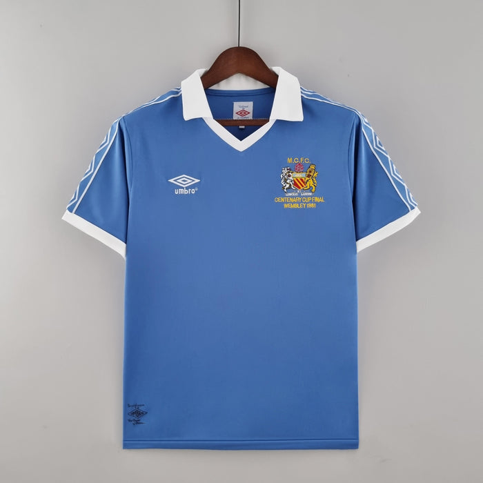 Manchester City Camiseta Local 1981/82 - Retro