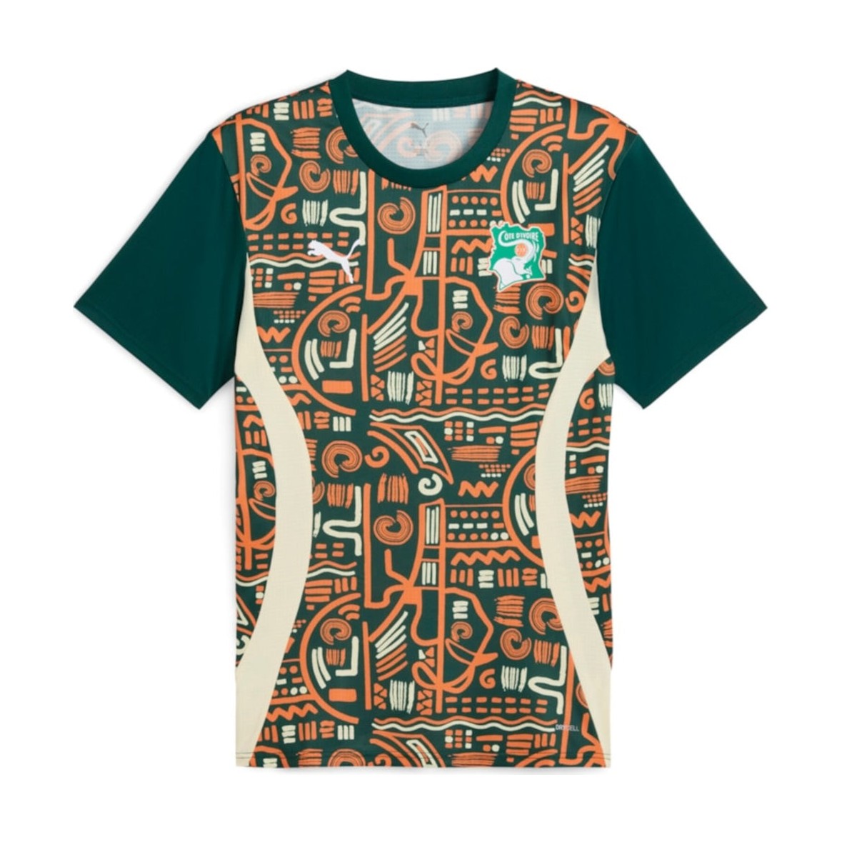 Costa de Marfil Camiseta Prepartido 2025/26