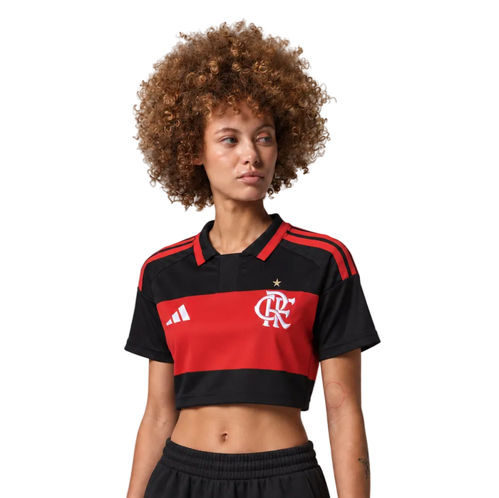 Crop Flamengo Camiseta Local 2026/27 - Mujer