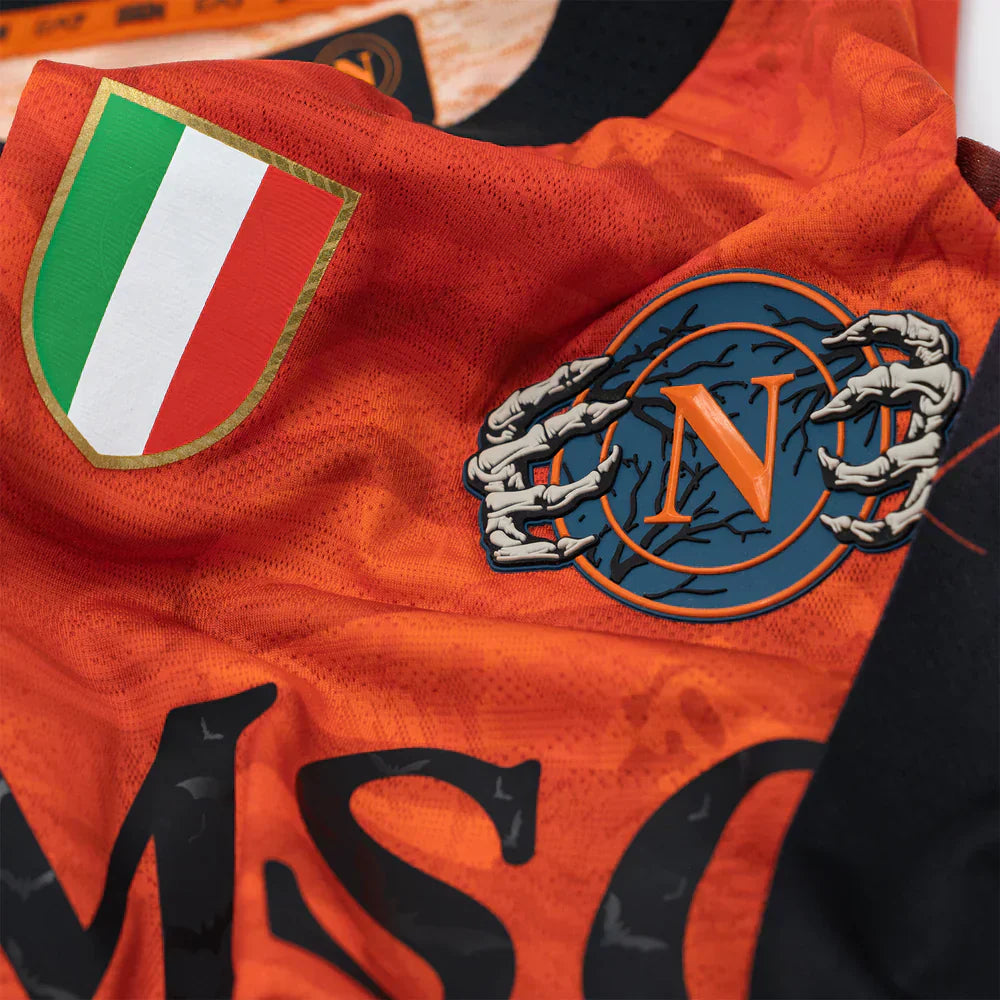 SSC Napoli Halloween Orange Camiseta 2025/26