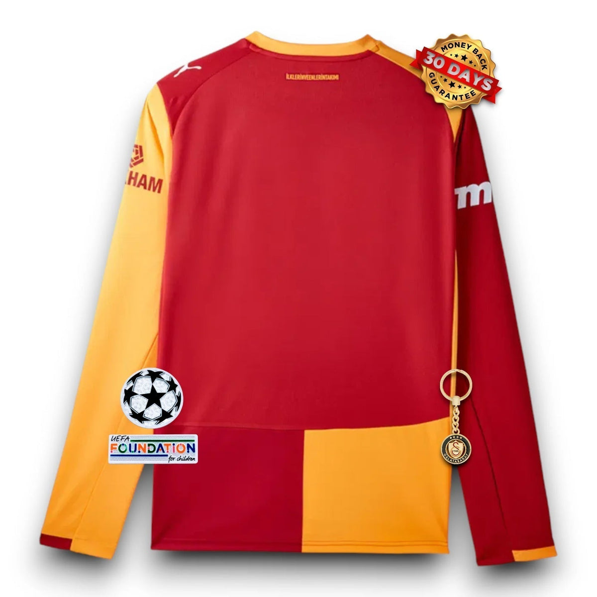 Galatasaray Camiseta Local 2025/26 - Manga Larga