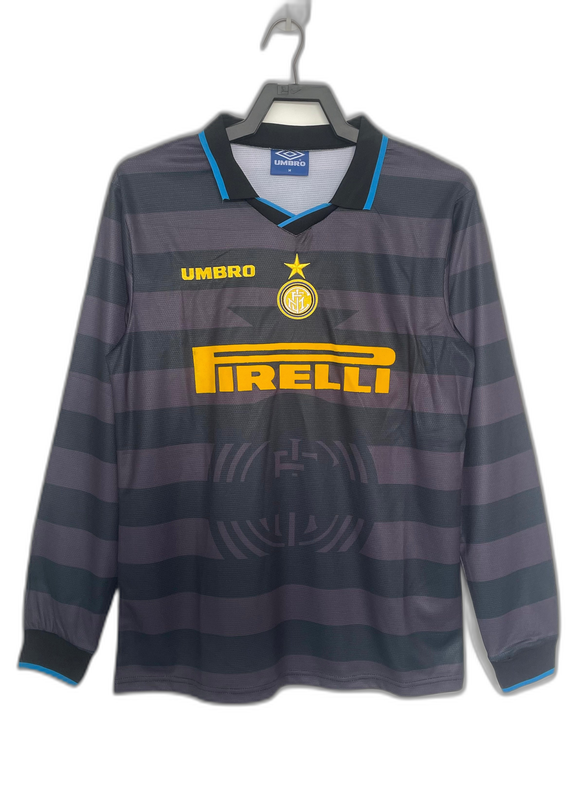 Inter Milan Camiseta Visitante 1997/98 - Retro - Manga Larga