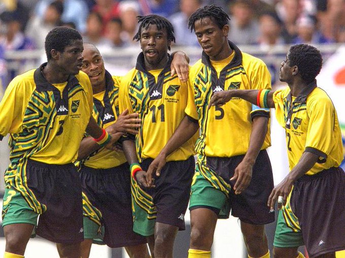 Jamaica Camiseta Local 1998 - Retro